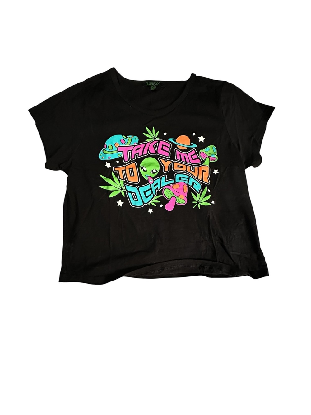 Club Exx Take Me To Your Dealer Alien Baby Tee - XXL